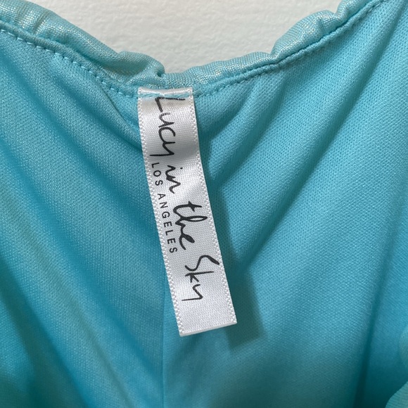 XS Lucy in the Sky rouched mini dress - Picture 4 of 6